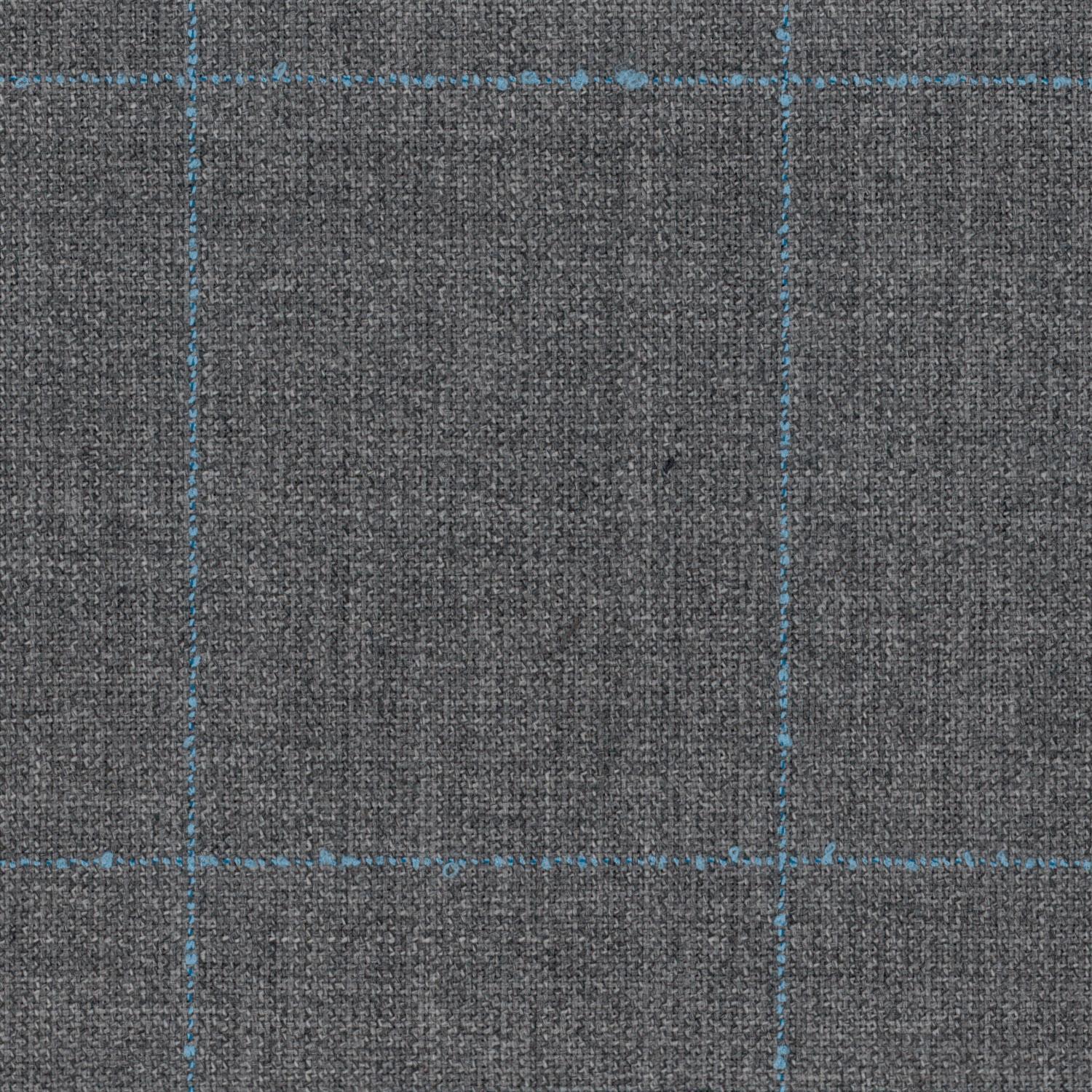 Drapers Ascot [256705] GREY, BLUE CHECKS (2 PLY)