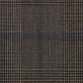 Drapers Ascot [256736] DARK BROWN, BLUE CHECKS (4 PLY)